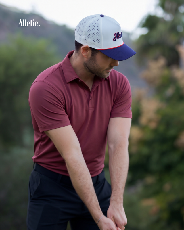 Maroon DRY-FIT Polo Shirt