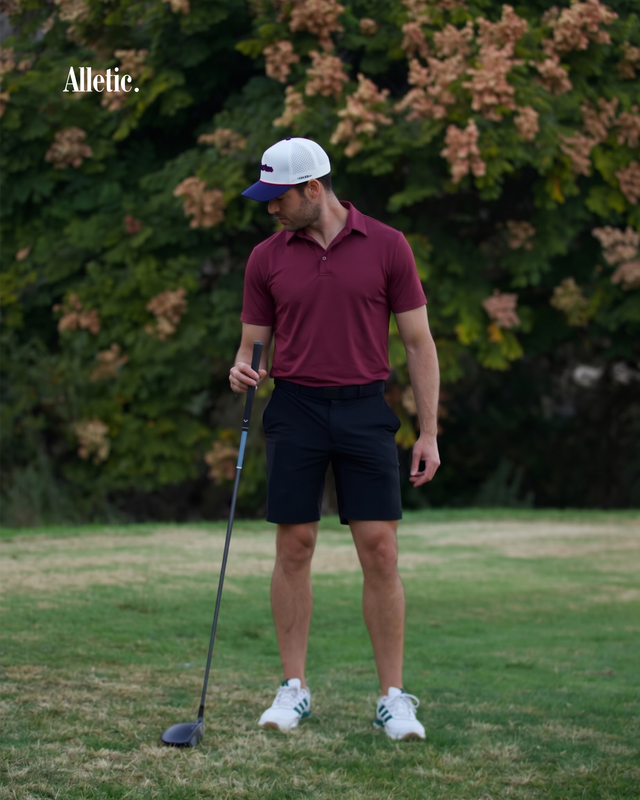 Maroon DRY-FIT Polo Shirt